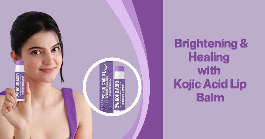 Kojic acid lip balm