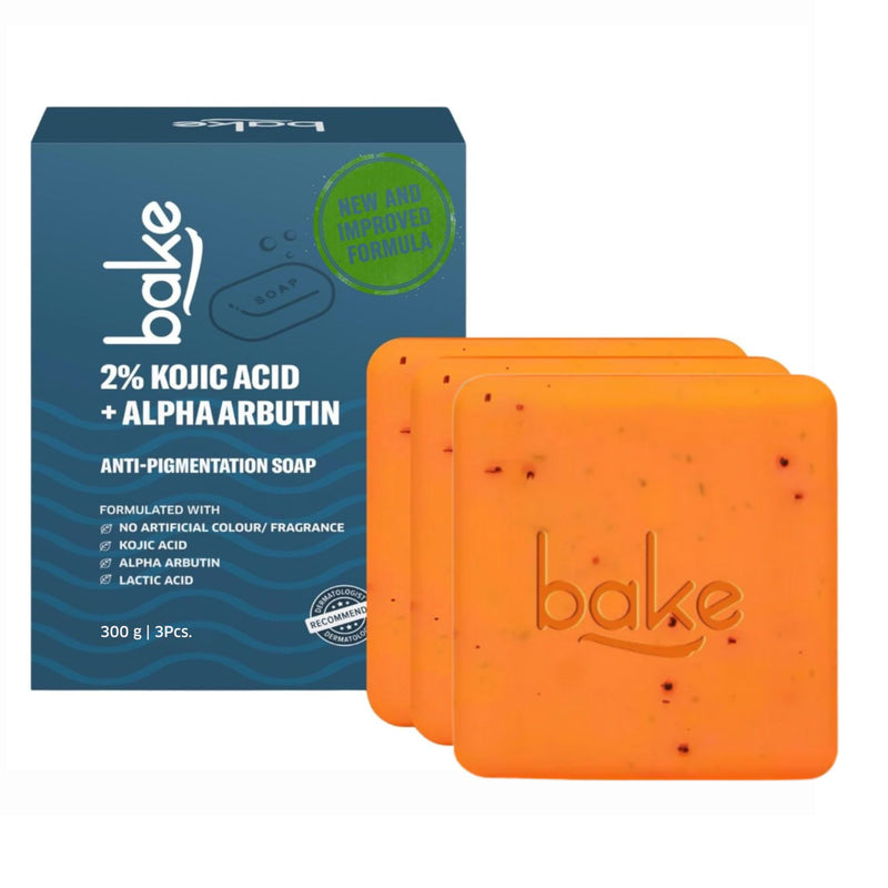 2% Kojic Acid Scrub Treatment Soap (Pack of 3)