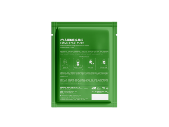2% Salicylic Acid Serum Sheet Mask