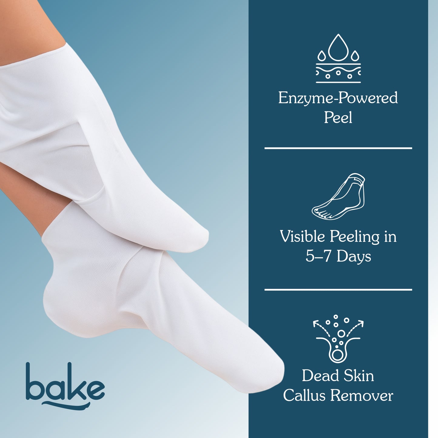 AHA + BHA Peeling & Exfoliating Foot Mask