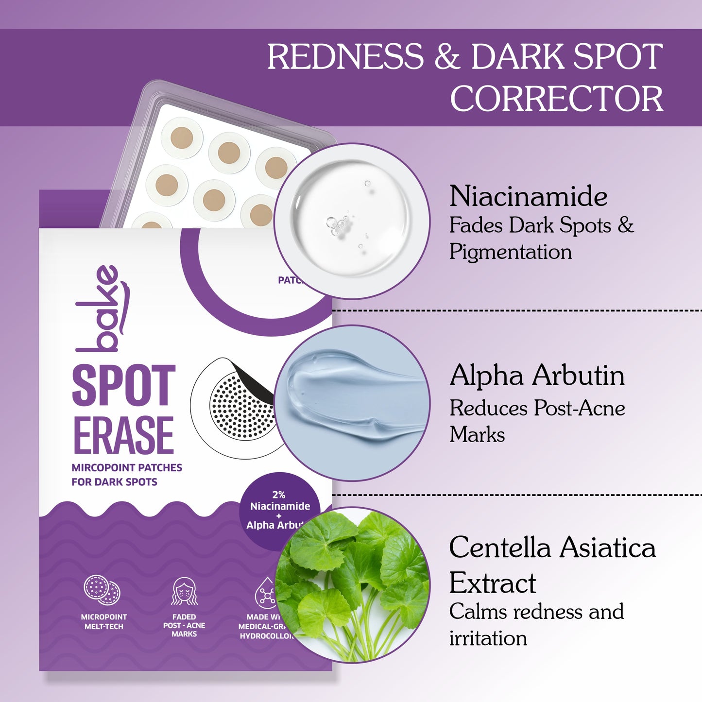 Spot Erase Micropoint Hydrocolloid Patches for Dark Spots-9 patches