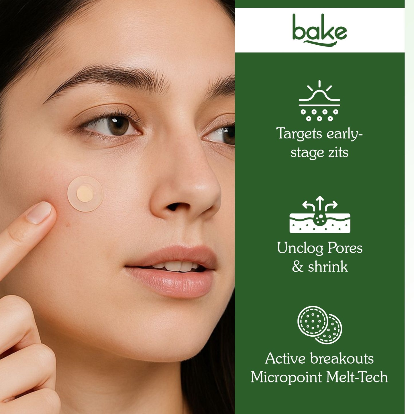 Zit Erase Micro point Patches for Active Acne & Breakouts - 9 Patches