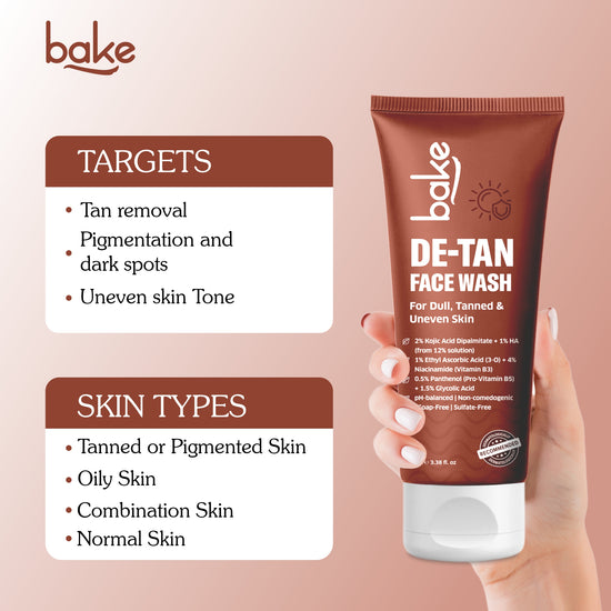 De-Tan Face Wash & Coffee Scrub Soap Combo