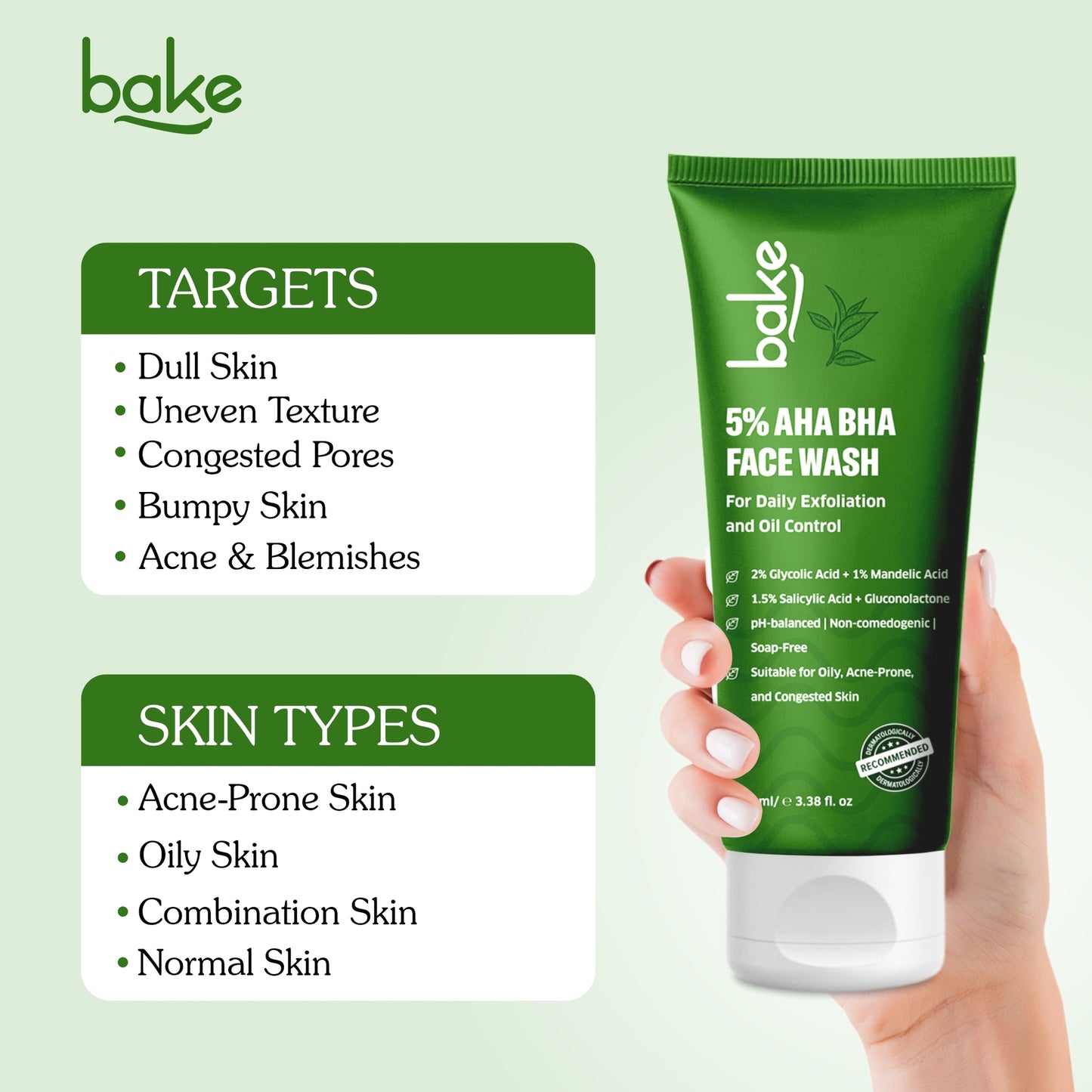 5% AHA BHA Face Wash