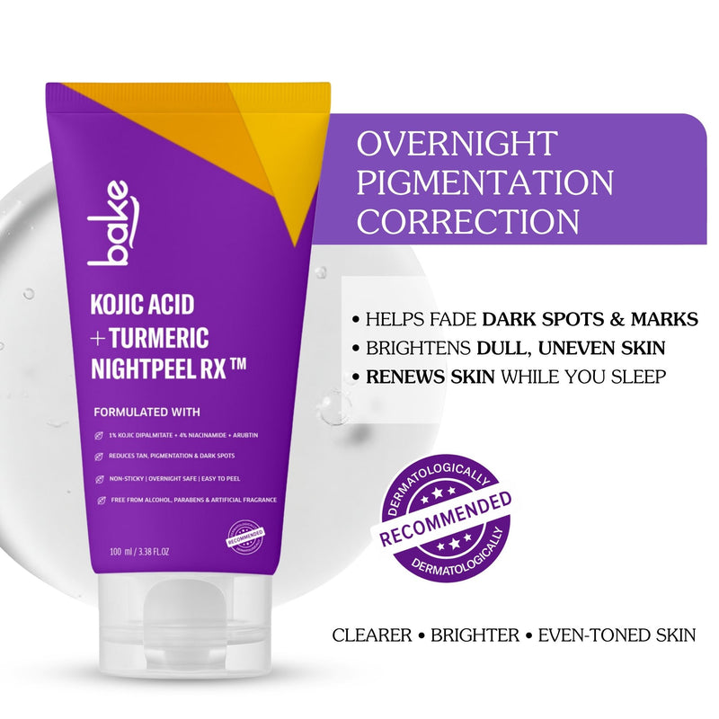 Kojic Acid + Turmeric NightPeel Rx Mask With MelasaRx™
