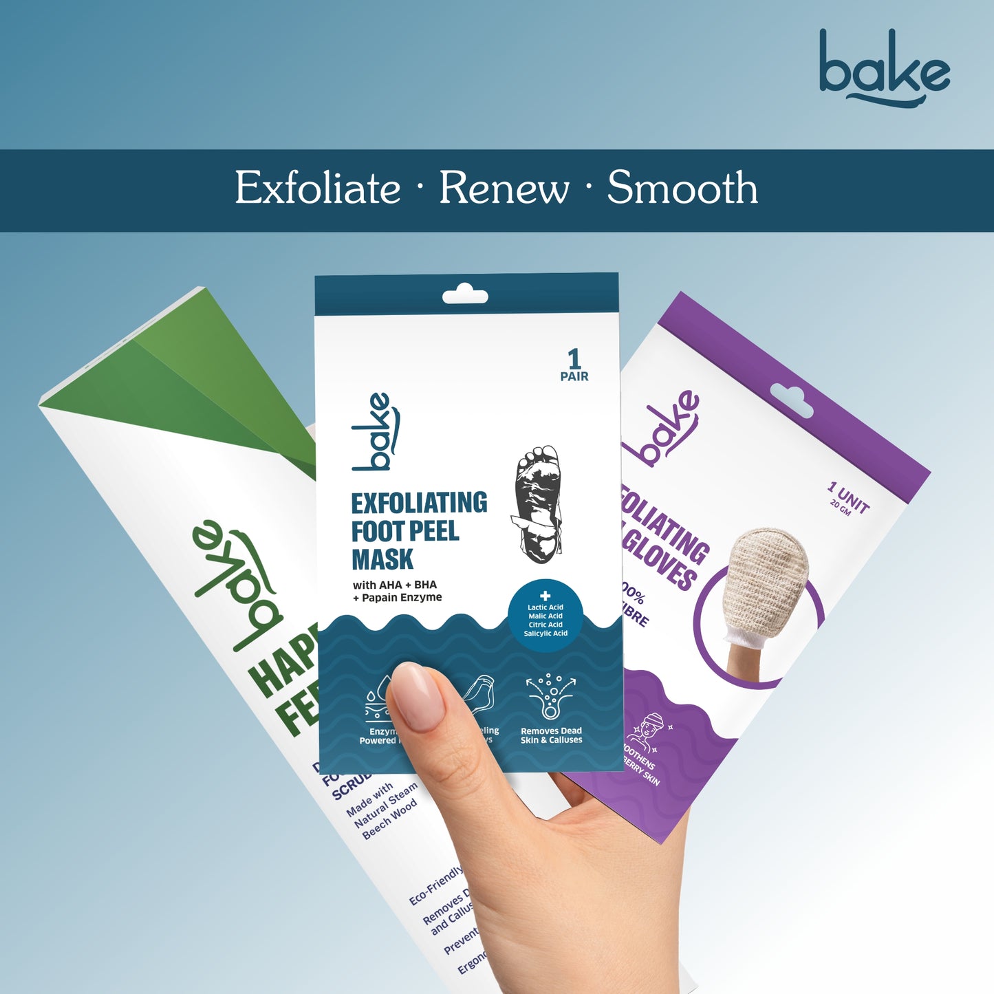 AHA + BHA Peeling & Exfoliating Foot Mask