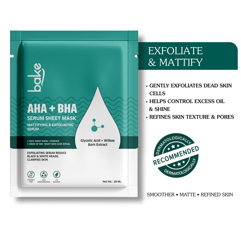 AHA + BHA Serum Sheet Mask