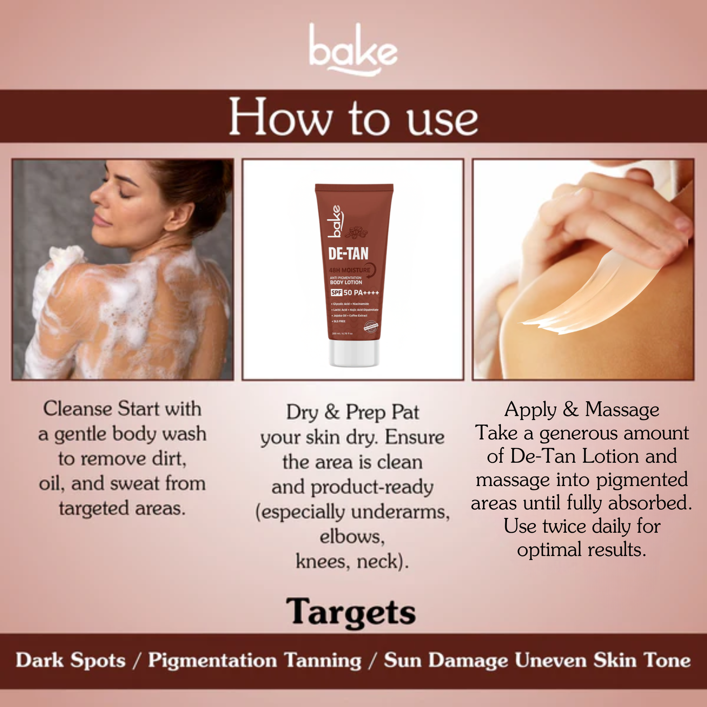De-Tan Anti Pigmentation Coffee Body Lotion