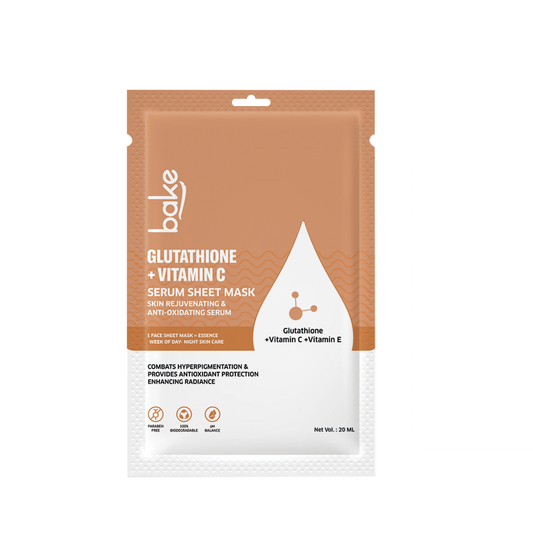L-Glutathione + Vitamin C Serum Sheet Mask