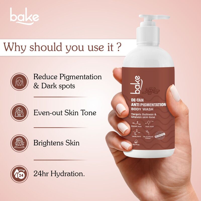 De-Tan Anti Pigmentation Coffee Body Wash