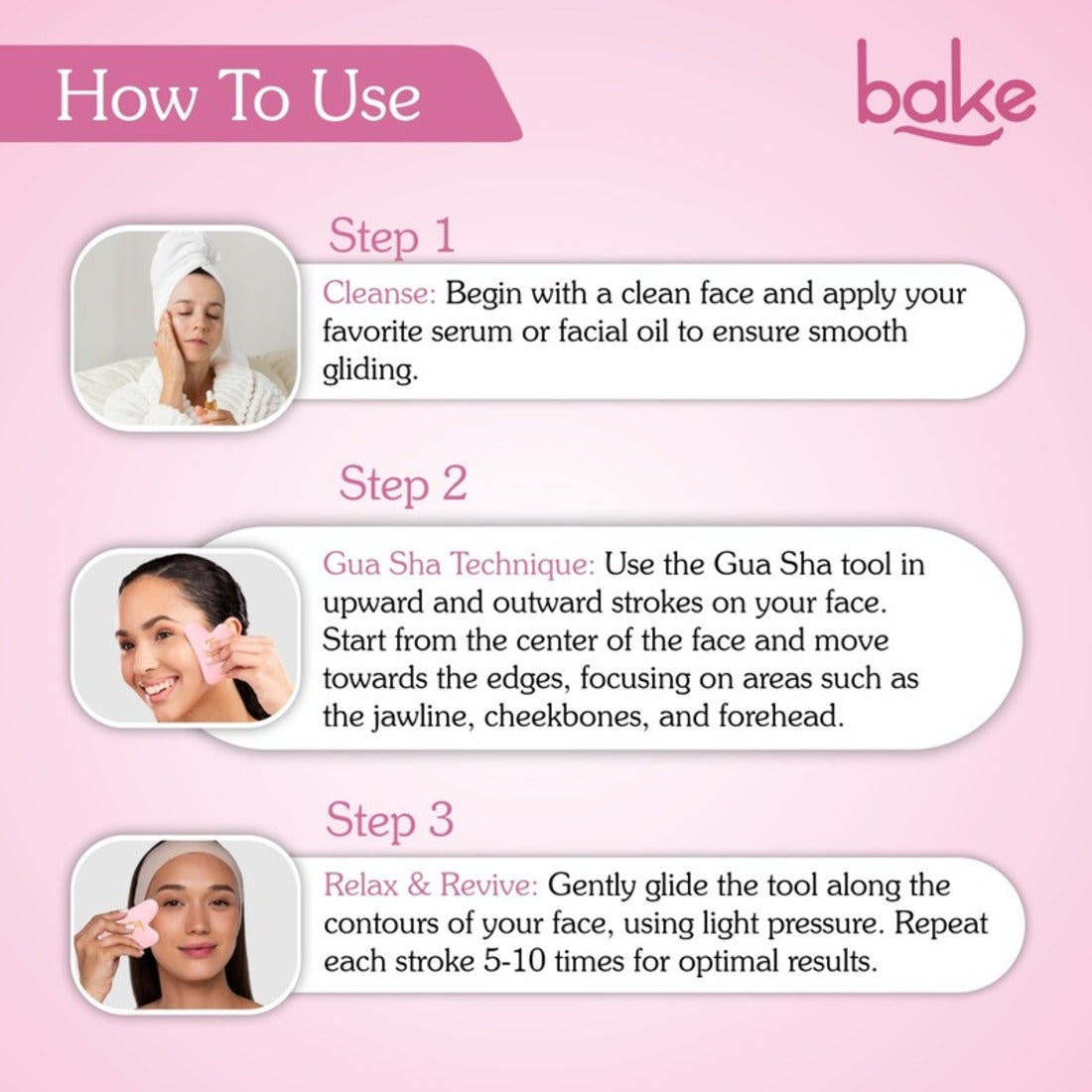 Quartz Gua Sha Face Massage Tool