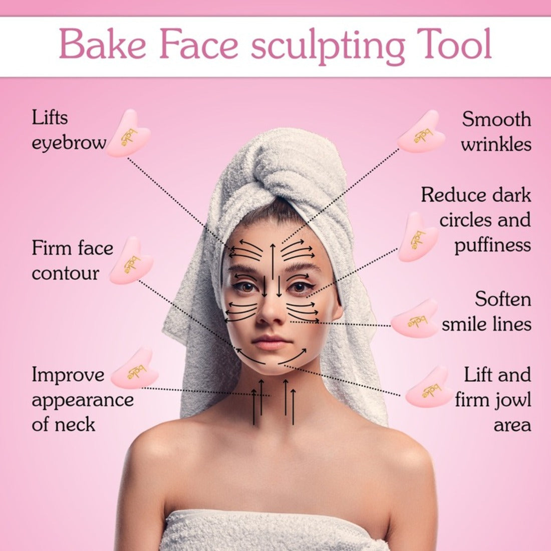 Quartz Gua Sha Face Massage Tool