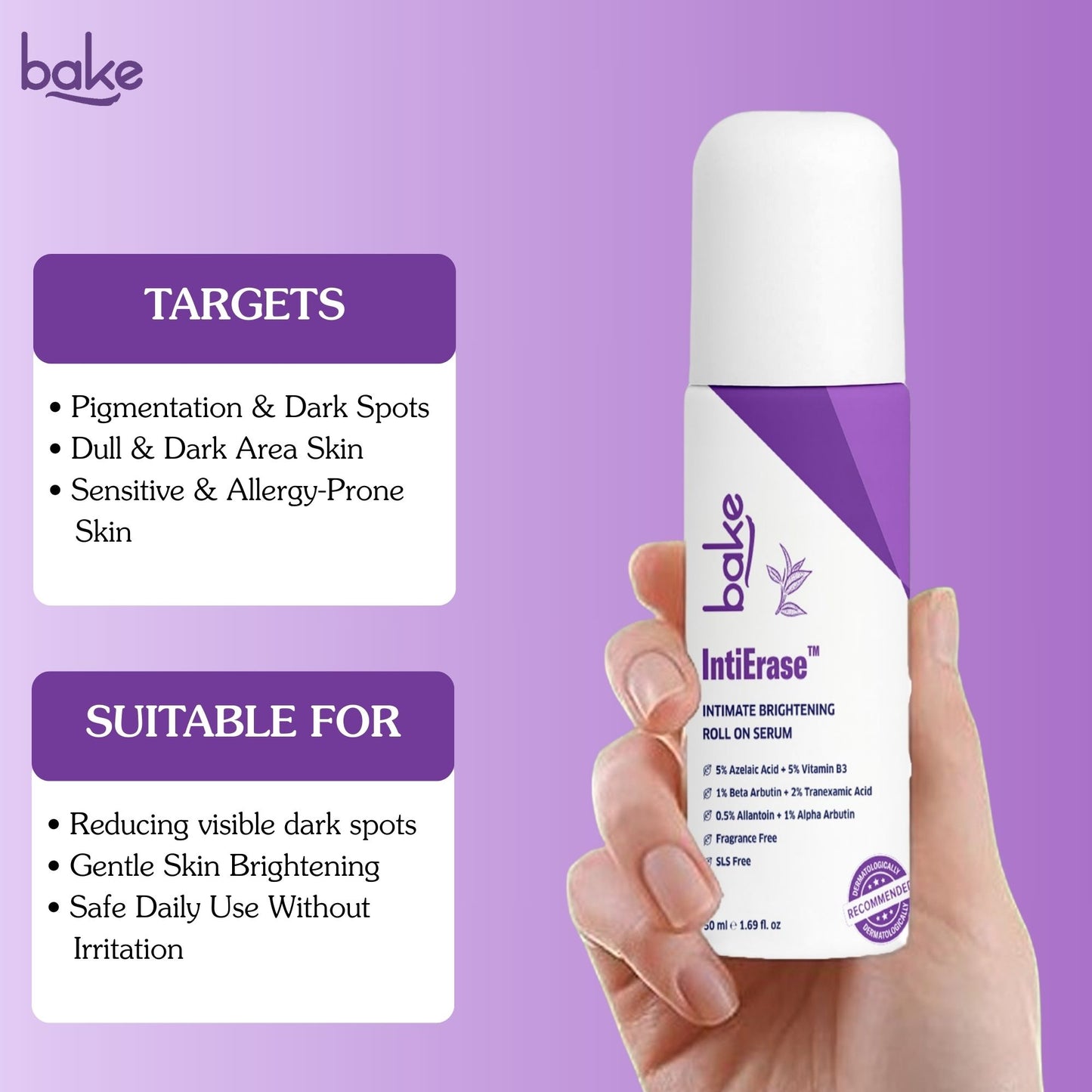 IntiErase™ Intimate Brightening Roll On Serum