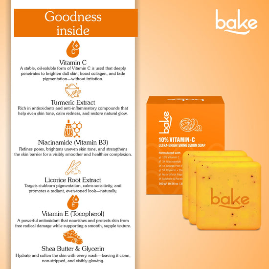 10% Vitamin C Ultra Brightening Serum Soap