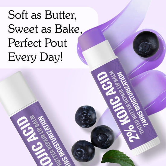 2% Kojic Acid Tinted Butter Brightening Lip Balm