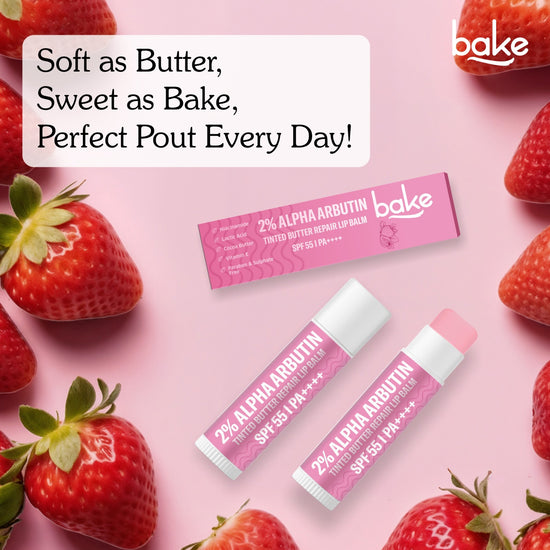 2% Alpha Arbutin Tinted Butter Brightening Lip Balm SPF 55 PA++++