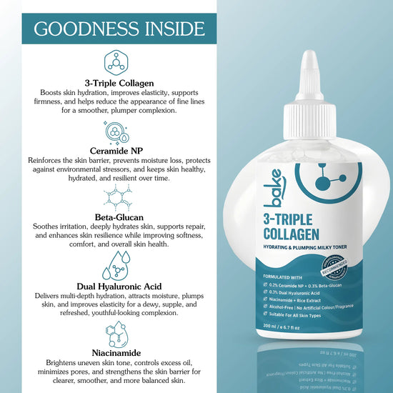 Triple Collagen Hydrating & Plumping Milky Toner
