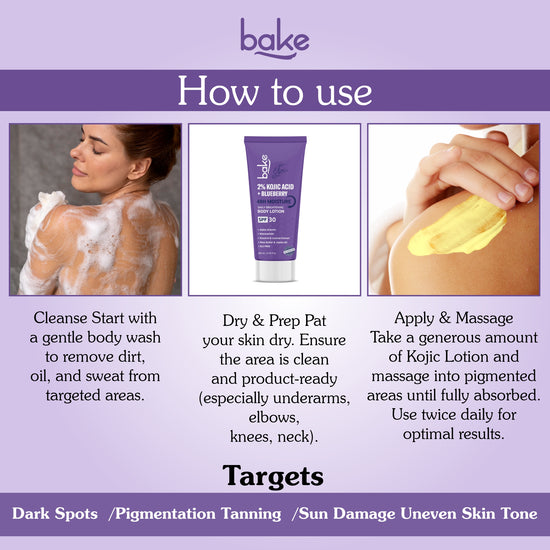 2% Kojic Acid Body Lotion SPF 30 PA