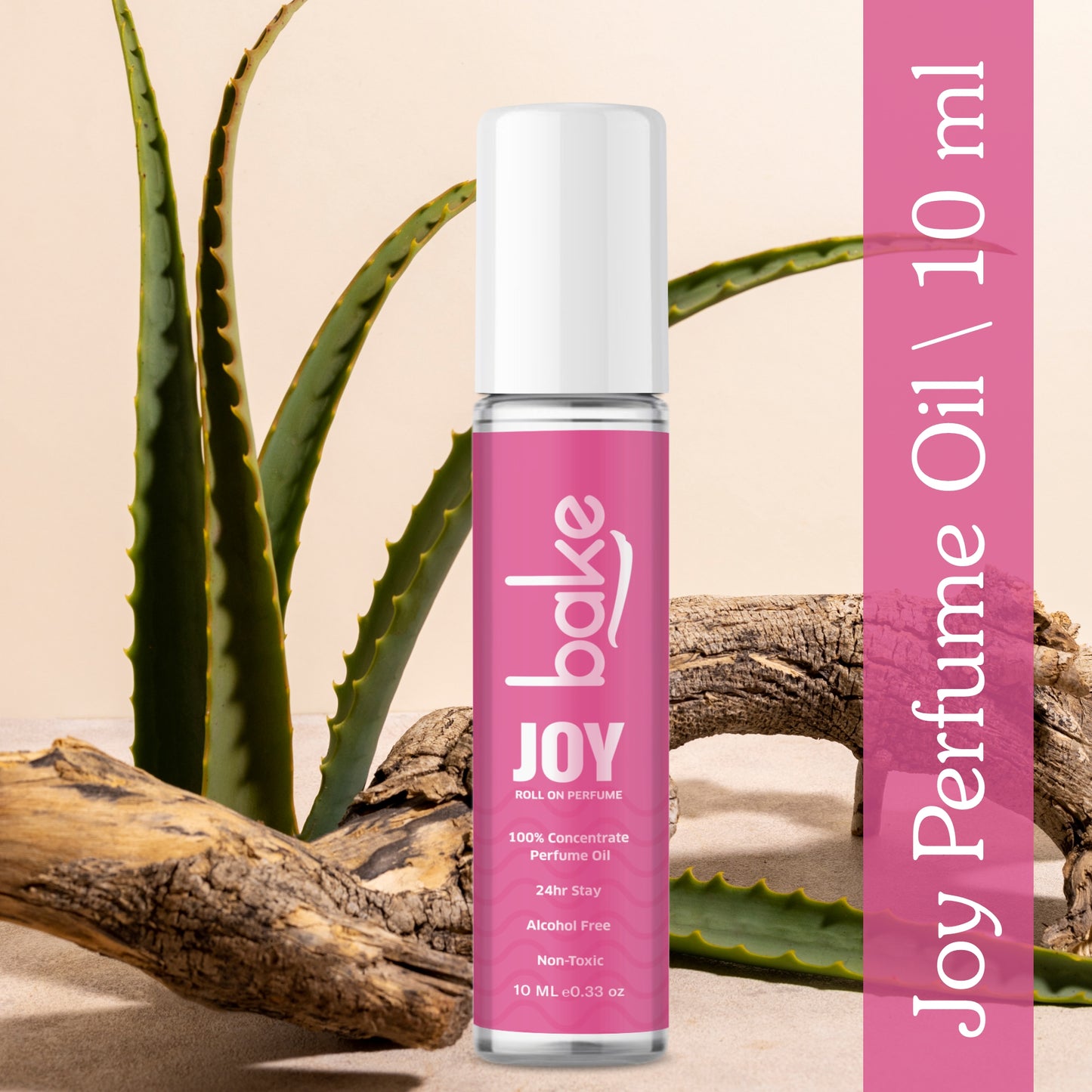 Joy 100% Concentrated Perfume Oil Roll on Fragrance For Men & Women-Peony (10ml)