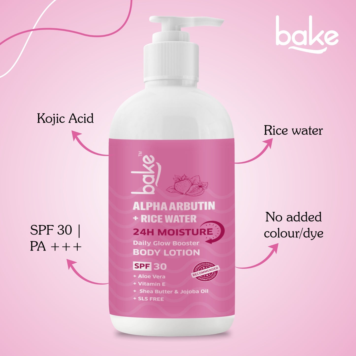 Alpha Arbutin + Rice Water Body Lotion SPF 30 PA+++