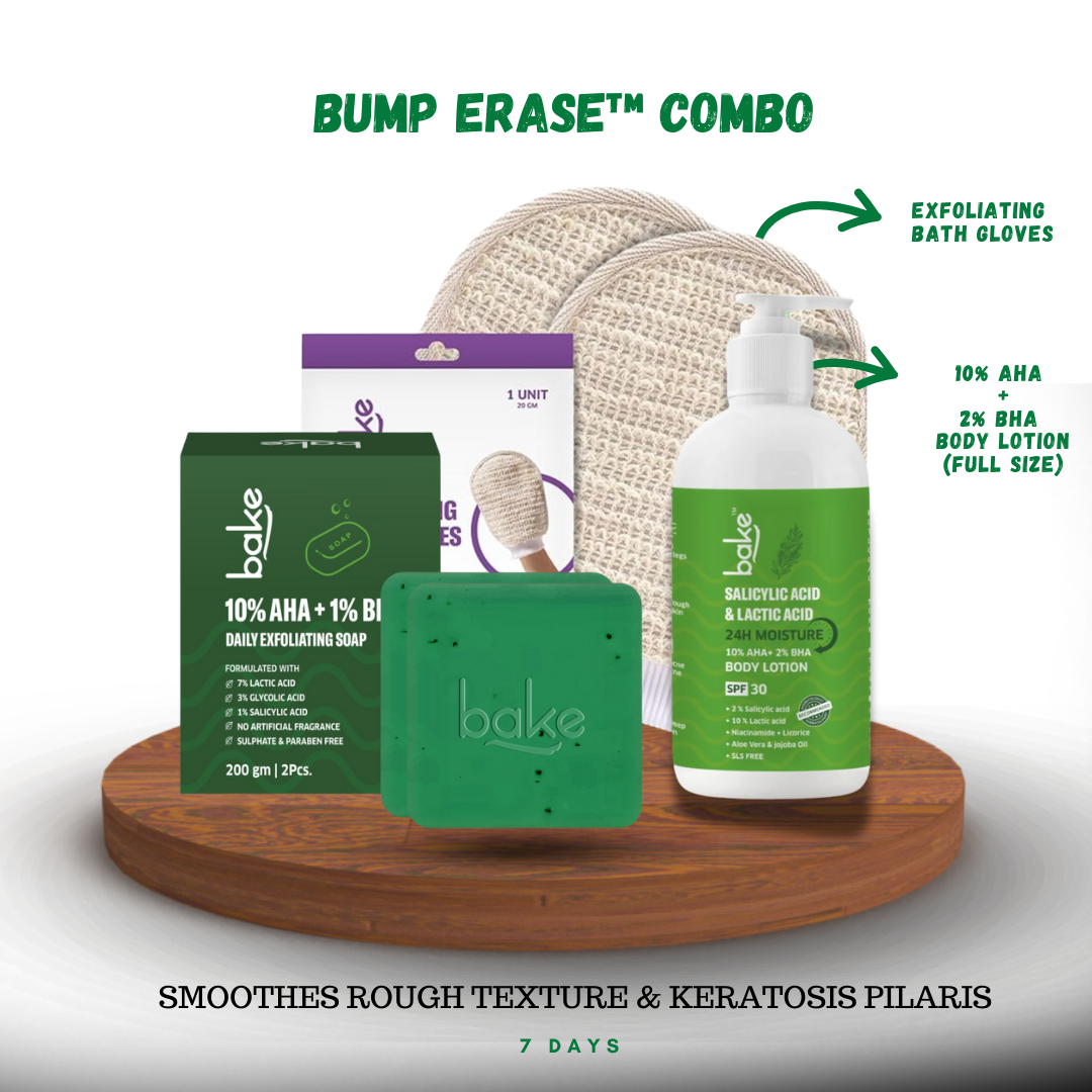 10% AHA + 1% BHA Scrub Treatment Soap (Pack of 3, 300g)