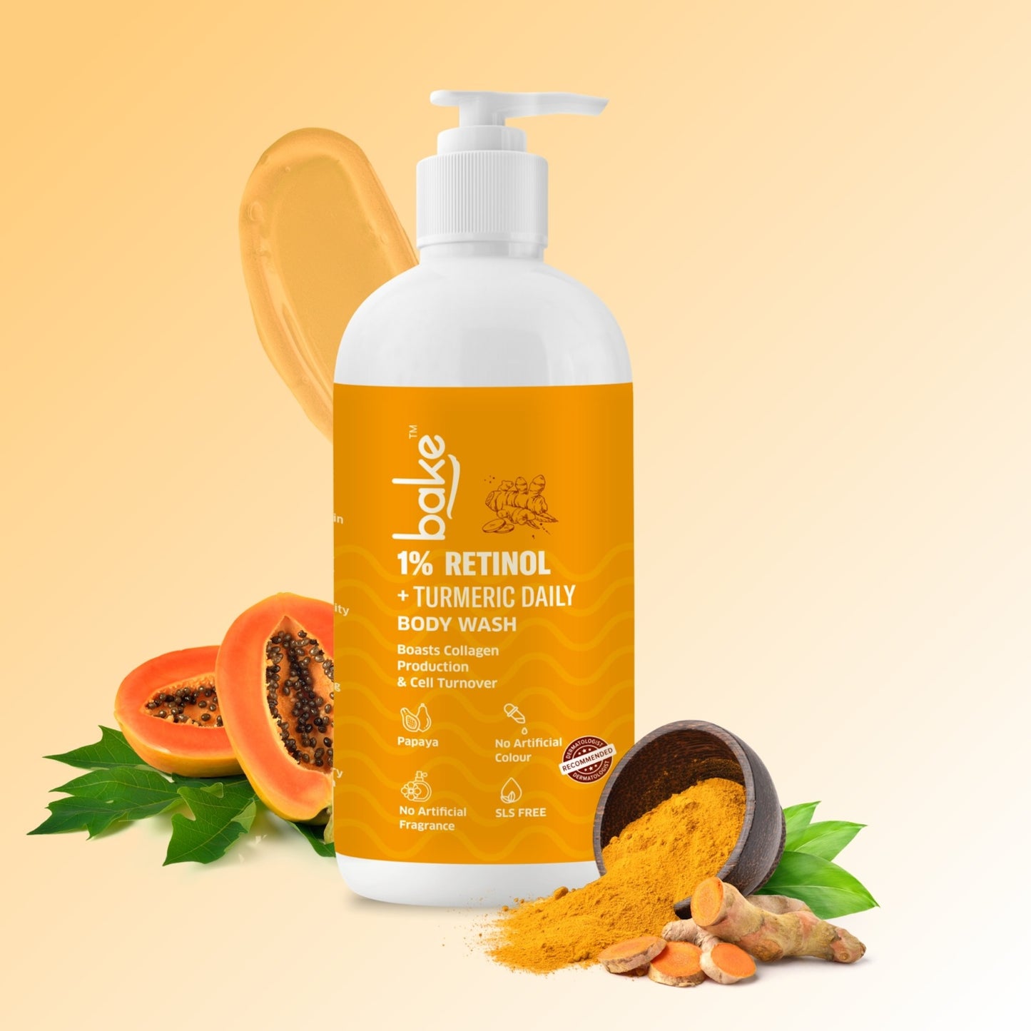 1% Retinol + Turmeric Body Wash