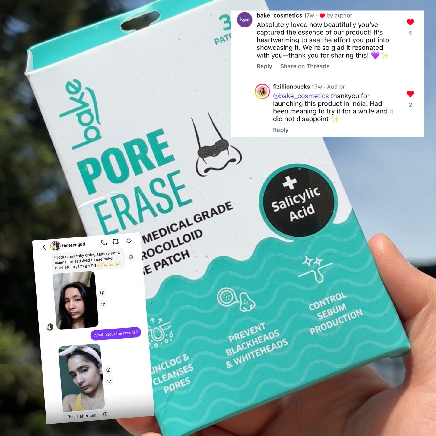 2% Salicylic Acid Pore Erase Nose Strips