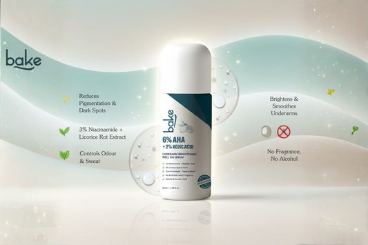 BAKE BrightErase™ Underarm Brightening Roll-On Serum — The Ultimate Solution for Brighter, Smoother, and Odour-Free Underarms