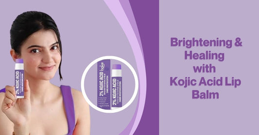 Kojic acid lip balm