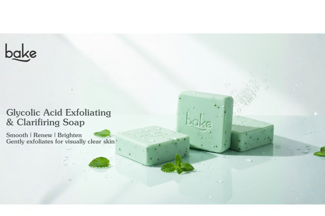 Bake 8% Glycolic Acid Scrub Treatment Soap: Your Daily Exfoliation &amp; Brightening Solution