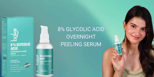 8% Glycolic Acid Overnight Peeling Serum For Uneven Skintone