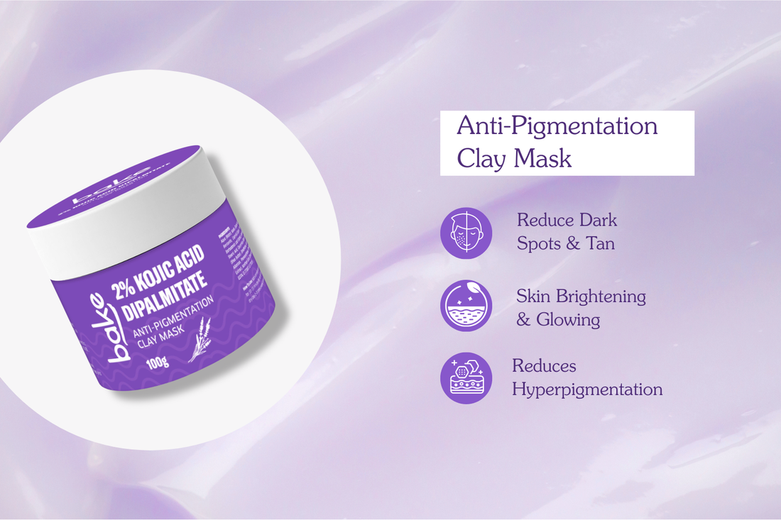 Bake Kojic Acid Anti-Pigmentation Clay Mask | A Powerful Solution for Brighter, Even-Toned Skin