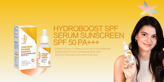 How BAKE 2% Hyaluronic Acid Face Serum Sunscreen SPF 50 PA+++ Protects & Nourishes Your Skin