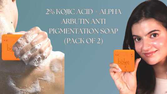 Achieve Radiant Skin with BAKE's 2% Kojic Acid + Alpha Arbutin Anti-Pigmentation Soap