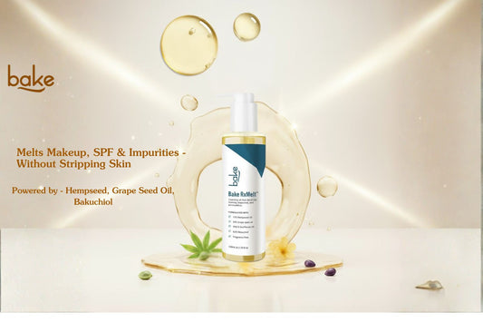 BAKE RxMelt™ Cleansing Oil: Your Daily Ritual for Effortless Makeup Removal & Skin Barrier Repair