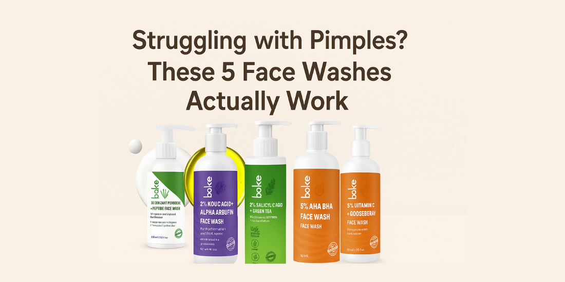 Struggling with Pimples? These 5 Face Washes Actually Work