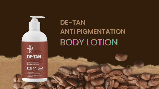 Revitalize Your Skin with BAKE De-Tan Coffee Body Lotion SPF 30 PA