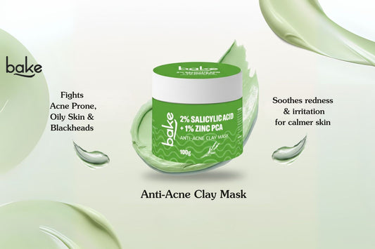 BAKE 2% Salicylic Acid Clay Mask – Clear, Smooth & Acne-Free Skin