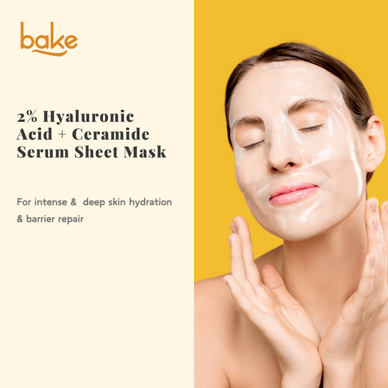 2% Hyaluronic Acid + Ceramide Serum Sheet Mask