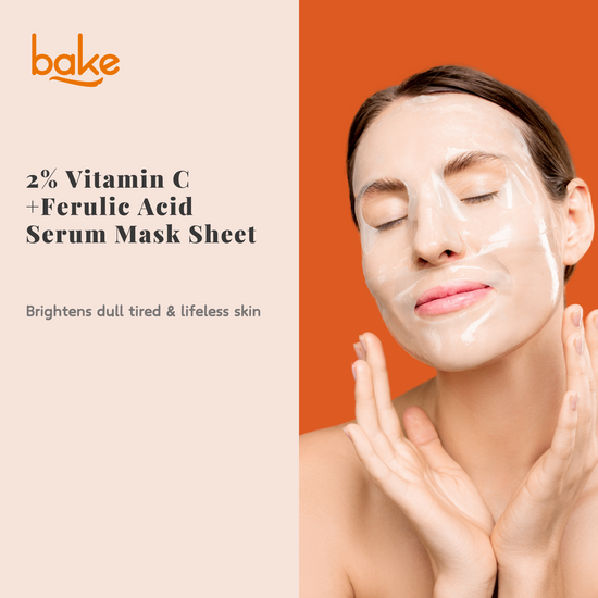 2% Vitamin C + Ferulic Acid Serum Sheet Mask