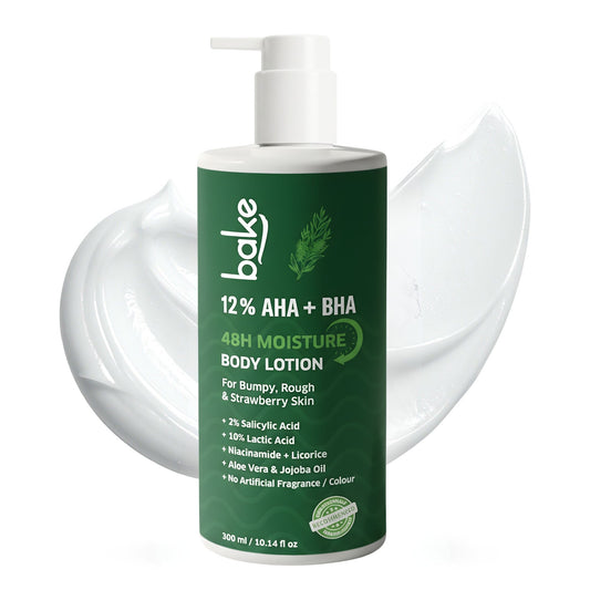 10% AHA + 2% BHA Body Lotion for Bumpy & Strawberry Skin