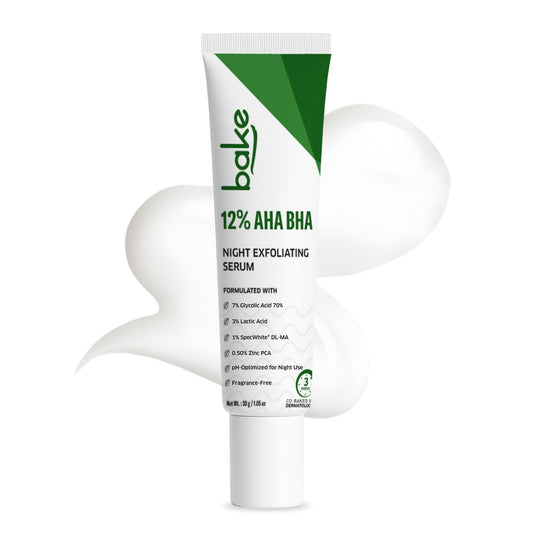 12% AHA BHA Night Exfoliating Serum Cream For Unclogs Pores