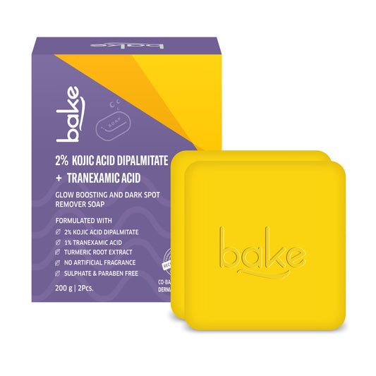 2% Kojic Acid + Turmeric Soap with Niacinamide (Pack of 2)