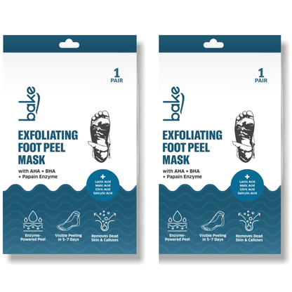 Peel Away Dead Skin in 7 Days — AHA + BHA Exfoliating Foot Mask