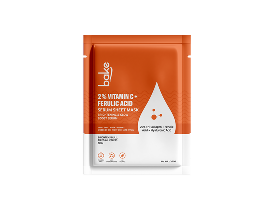 2% Vitamin C + Ferulic Acid Serum Sheet Mask