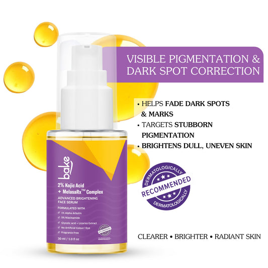 2% Kojic Acid Brightening Serum for Dark Spots & Pigmentation (30ml)