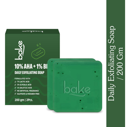 10% AHA + 1% BHA Scrub Treatment Soap (Pack of 2 , 200g)