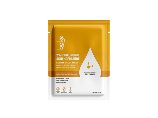 2% Hyaluronic Acid + Ceramide Serum Sheet Mask