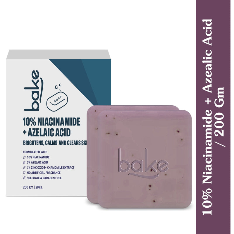 10% Niacinamide + 3% Azelaic Acid Scrub Treatment Soap (Pack of 2)