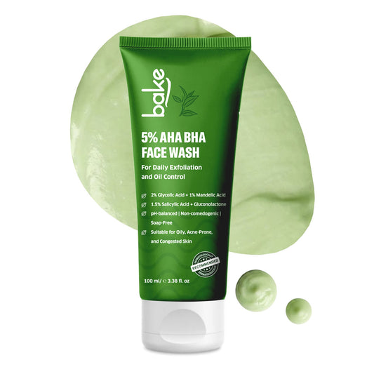 5% AHA BHA Face Wash for Daily Gentle Exfoliation